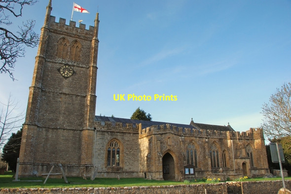 Photo 6"x4" Bradford Abbas: The Parish Church of St. Mary the Virgin Bradford Abbas c2010