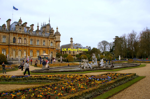Photo 6"x4" Formal Garden, Waddesdon Manor, Buckinghamshire Waddesdon c2010