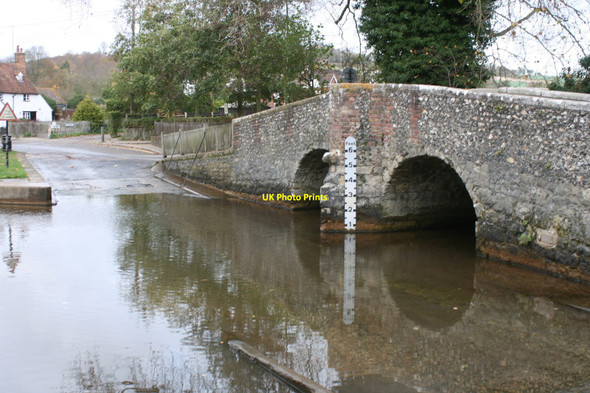 Photo 6"x4" Eynsford Ford and Bridge Eynsford c2009