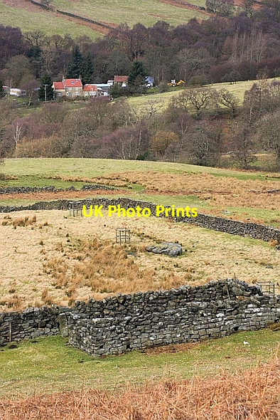 Photo 6"x4" Sheepfold, Bilsdale East Moor The Grange\/SE5796 c2010