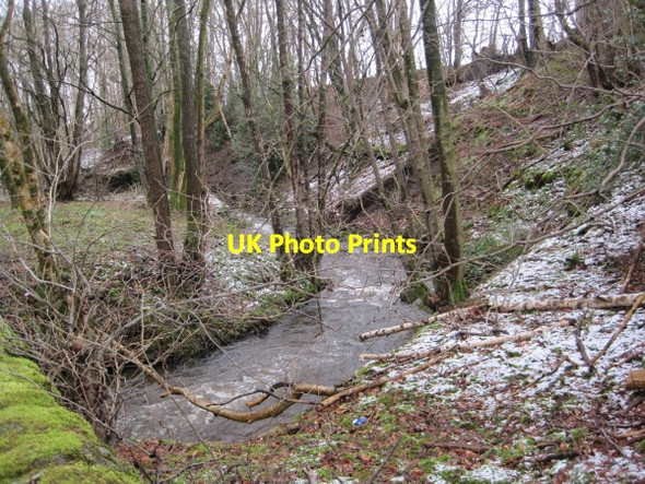 Photo 6"x4" Wooley Burn near Woolley Park Allendale Town c2010