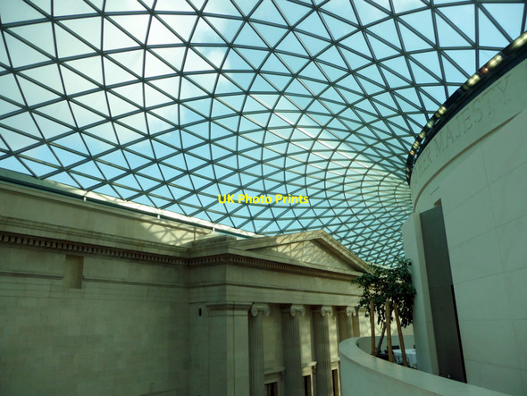 Photo 6"x4" Great Court, British Museum, London WC1 London c2009