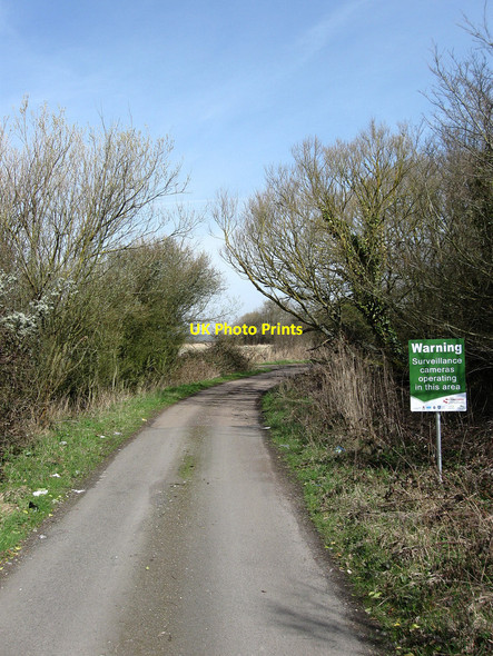 Photo 6"x4" Old Marsh Road Wartling c2010