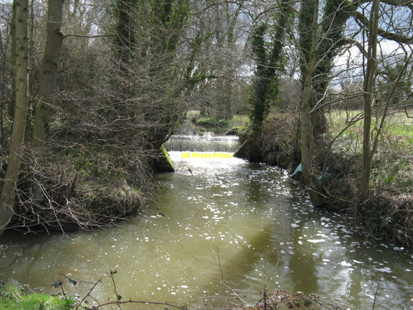 Photo 6"x4" Weir on the River Arun near Chesworth House Horsham\/TQ1731 c2010