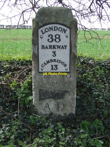 Photo 6"x4" Old Milestone Barley\/TL4038 c2010