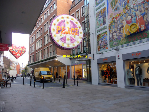 Photo 6"x4" Carnaby Street, London W1 Westminster c2009