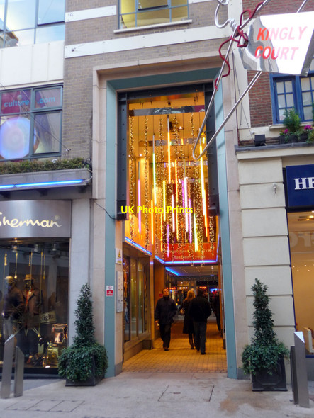 Photo 6"x4" Entrance to Building in Carnaby Street, London W1 Westminster c2009 P1