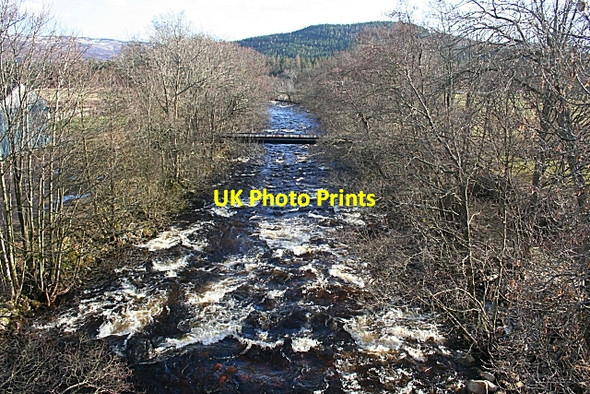 Photo 6"x4" River Gairn Ballater c2010