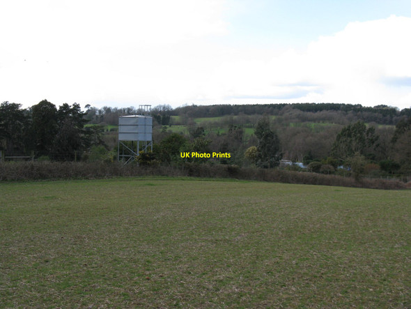 Photo 6"x4" Water tower on high ground of Architectural Plants Nuthurst\/TQ1926 c2010