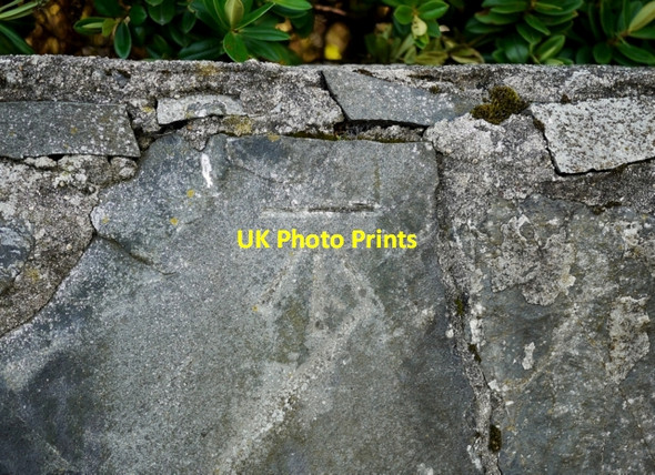Photo 6"x4" Bench Mark, Donaghadee Donaghadee c2010
