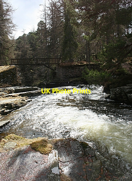 Photo 6"x4" Linn of Quoich Allanaquoich c2010