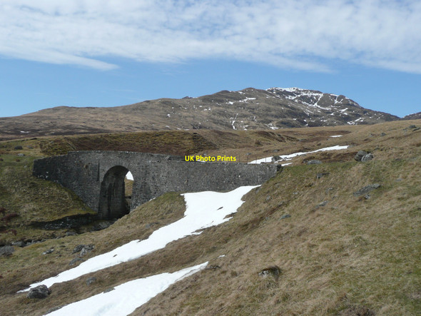 Photo 6"x4" Bridge over the Burn of Edramucky Milton Morenish c2010