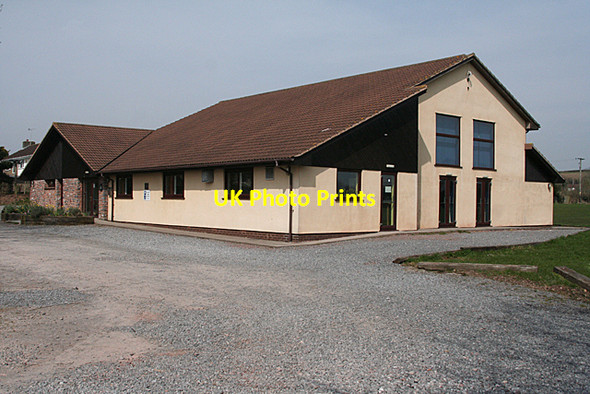 Photo 6"x4" Uplowman: village hall Green Gate\/ST0115 c2010