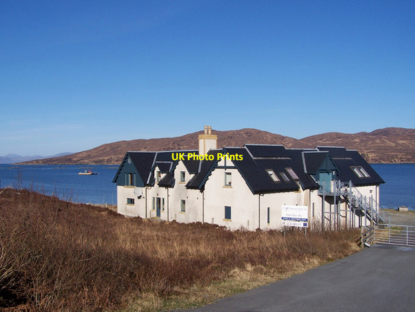 Photo 6"x4" Fish farm building Moll c2010