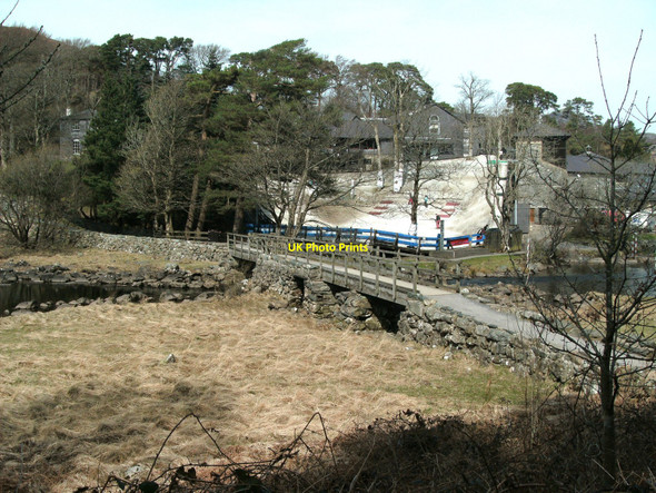Photo 6"x4" Dry ski slope at Plas y Brenin Capel Curig c2010