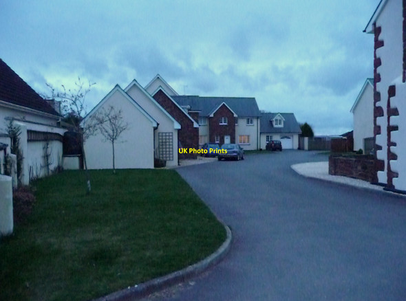 Photo 6"x4" Uplowman : Road & Houses Green Gate\/ST0115 c2010