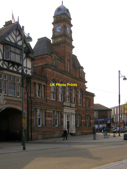 Photo 6"x4" Eccles Town Hall Eccles\/SJ7798 c2010