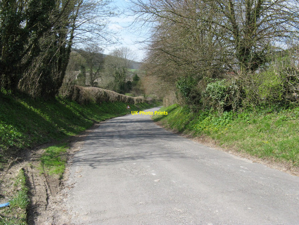 Photo 6"x4" Lane connecting Graffham church and school to Graffham village centre Graffham c2010