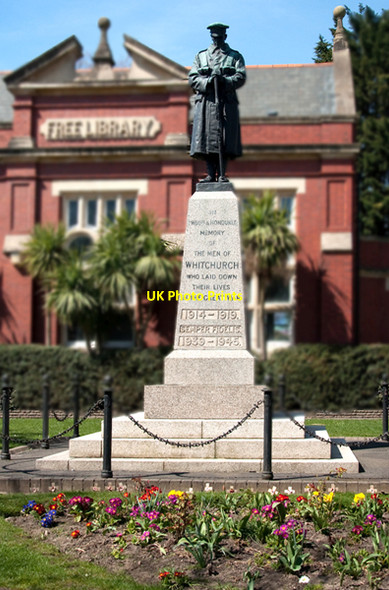 Photo 6"x4" War Memorial - Whitchurch Birchgrove\/ST1680 c2010