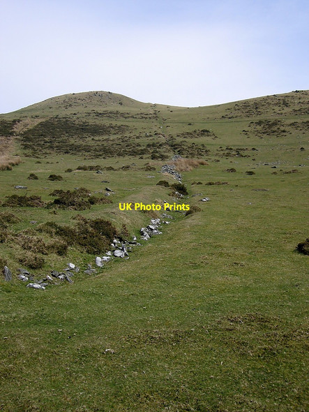 Photo 6"x4" Linear earthwork on the side of Banc Mawr Banc Mawr\/SN7260 c2010