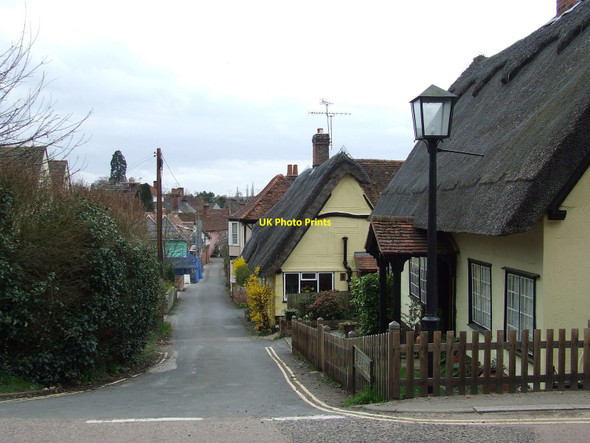 Photo 6"x4" Castle lane Castle Hedingham c2010
