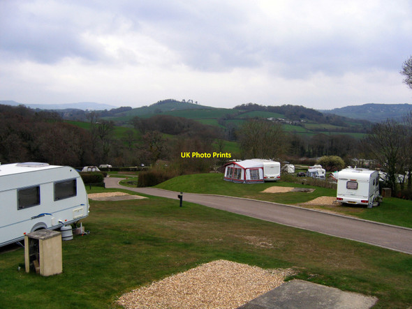 Photo 6"x4" Wood Farm Caravan and Camping Park Lyme Regis c2010