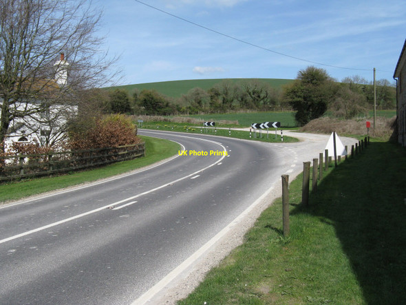 Photo 6"x4" The A285 towards Duncton and Petworth East Lavington c2010