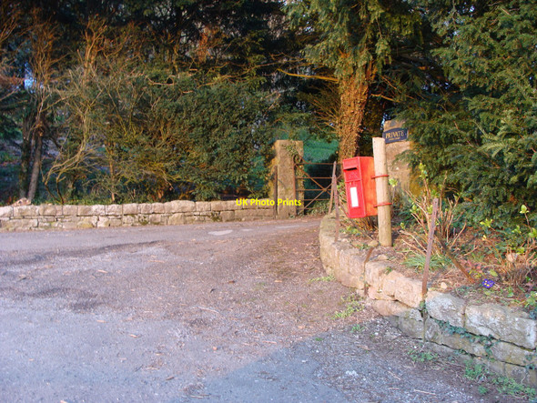 Photo 6"x4" Post box at the entrance to Itton Court Itton\/ST4995 c2010