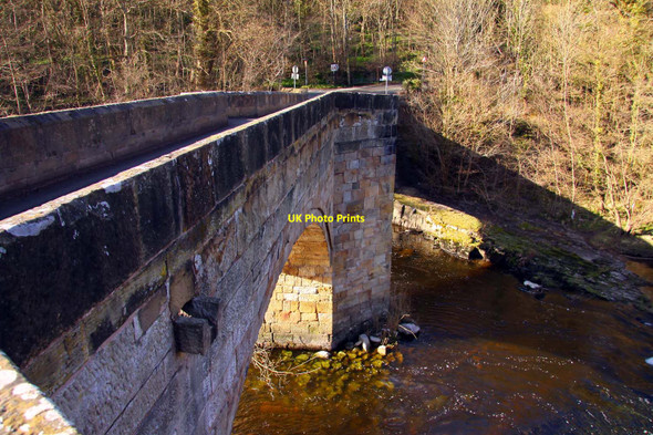 Photo 6"x4" Cysylltau Bridge over the River Dee Garth Trevor c2010