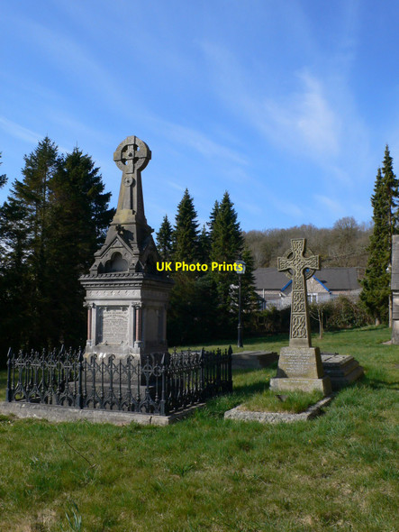 Photo 6"x4" Memorial at St James's Church, Prion Pant-pastynog c2010