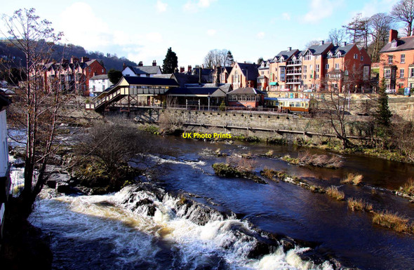 Photo 6"x4" The River Dee in Llangollen Llangollen c2010