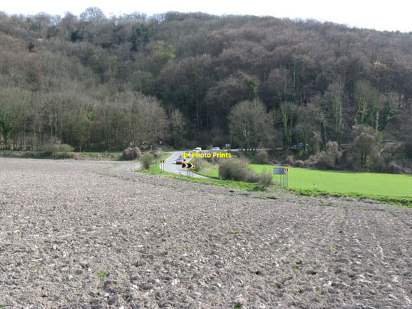 Photo 6"x4" The A285 at the bottom of Duncton Hill Barlavington c2010