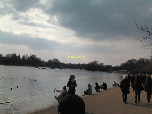 Photo 6"x4" The Serpentine, Hyde Park Westminster c2010