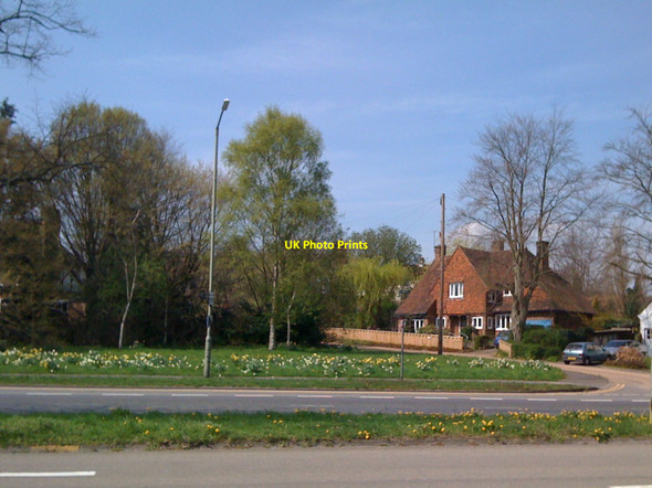 Photo 6"x4" Entrance to Chichester Close Dorking c2010