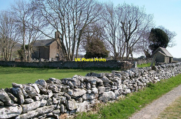 Photo 6"x4" Eglwys Cynhaearn Church, Pentrefelin Criccieth c2010