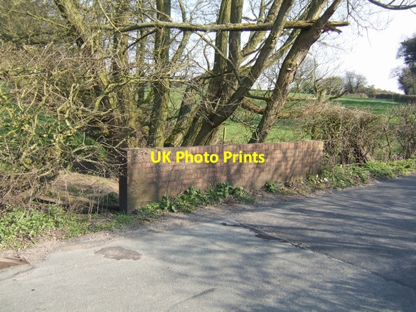 Photo 6"x4" Waterhead Brook Bridge in Wood Hayes Road Wednesfield c2010