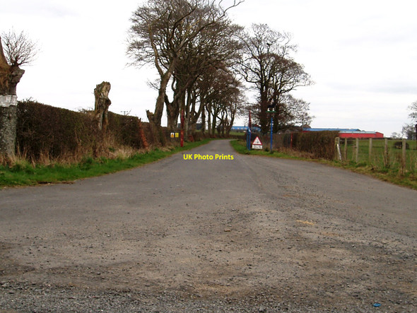 Photo 6"x4" Farm Entrance Cunninghamhead c2010