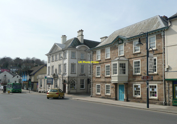 Photo 6"x4" The Town Hall and Lloyds TSB, Okehampton Okehampton c2010