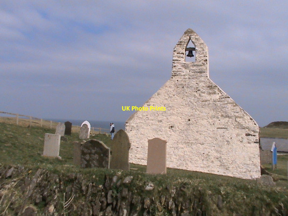 Photo 6"x4" The Church at Mwnt Y Ferwig c2010