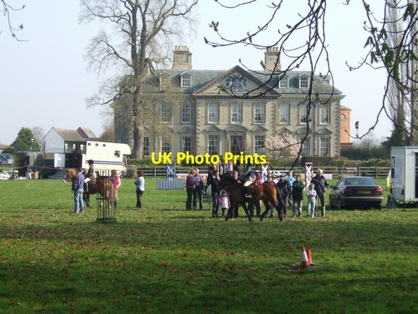Photo 6"x4" Pony Club meet at Wootton Hall Wootton Wawen c2010