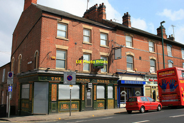 Photo 6"x4" The Running Horse is closed Nottingham\/SK5641 c2010