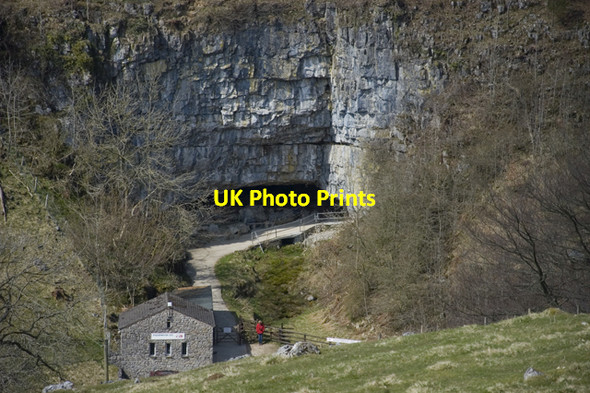 Photo 6"x4" Ingleborough Cave from Long Lane Clapham\/SD7469 c2010