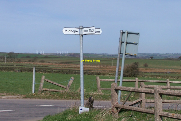 Photo 6"x4" Cranberry Crossroads, Sheephouse Heights Stocksbridge c2010