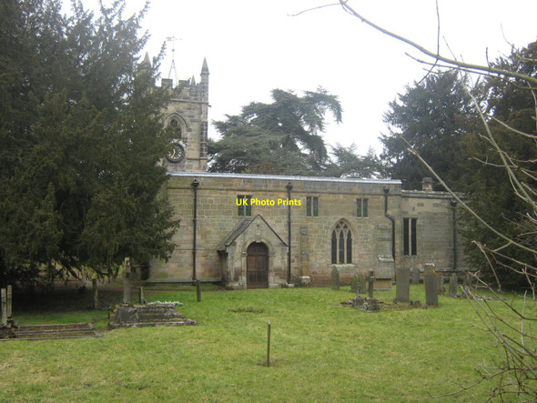 Photo 6"x4" Saint Andrews Church in Radbourne, Derbyshire Radbourne c2010