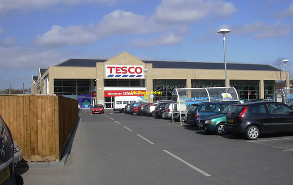 Photo 6"x4" The New Skipton Tesco off Craven Street Skipton c2010