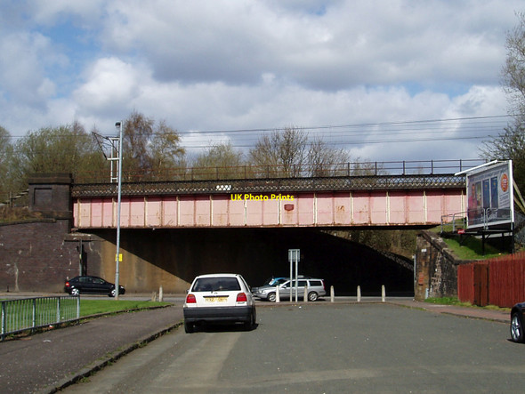 Photo 6"x4" Rail Bridge Motherwell Motherwell c2010
