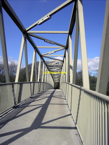 Photo 6"x4" Annan Millennium Bridge Annan c2010