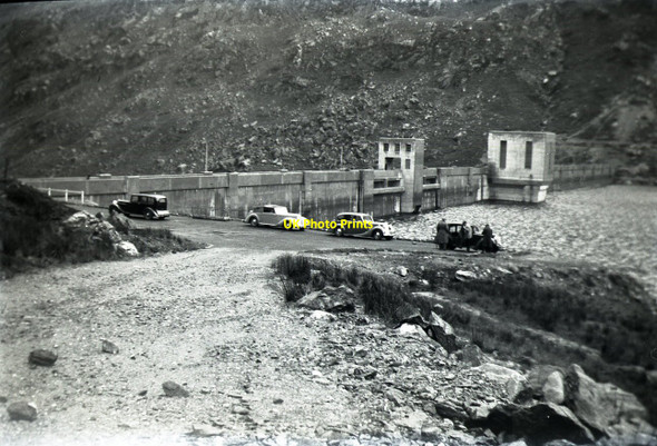 Photo 6"x4" Dam at Loch Sloy Inveruglas c1950