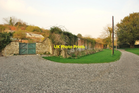 Photo 6"x4" Littlebredy: Walled garden car park Littlebredy c2010
