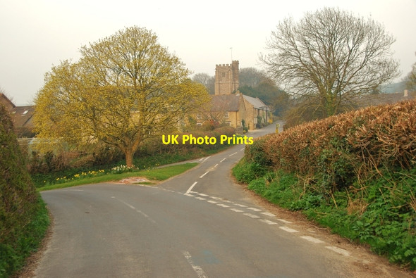 Photo 6"x4" Askerswell: Junction towards the Church Askerswell c2010